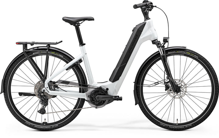 Merida eFLOAT CITY 400 EQ I2 - PEARL WHITE(GUNMETAL GREY)