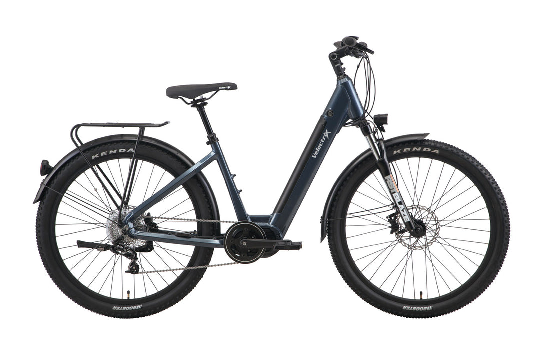 VelectriX Adventurer Pulse 27.5" ST Electric Hybrid Bike Storm Grey (2023)